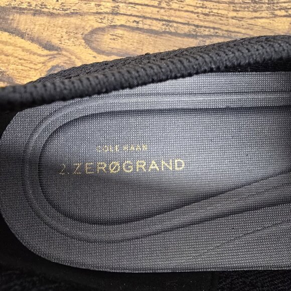 NEW Cole Haan 2 Zerogrand Stitchlite Wingtip Oxford Shoes 10 B Black White Sole - Picture 9 of 9